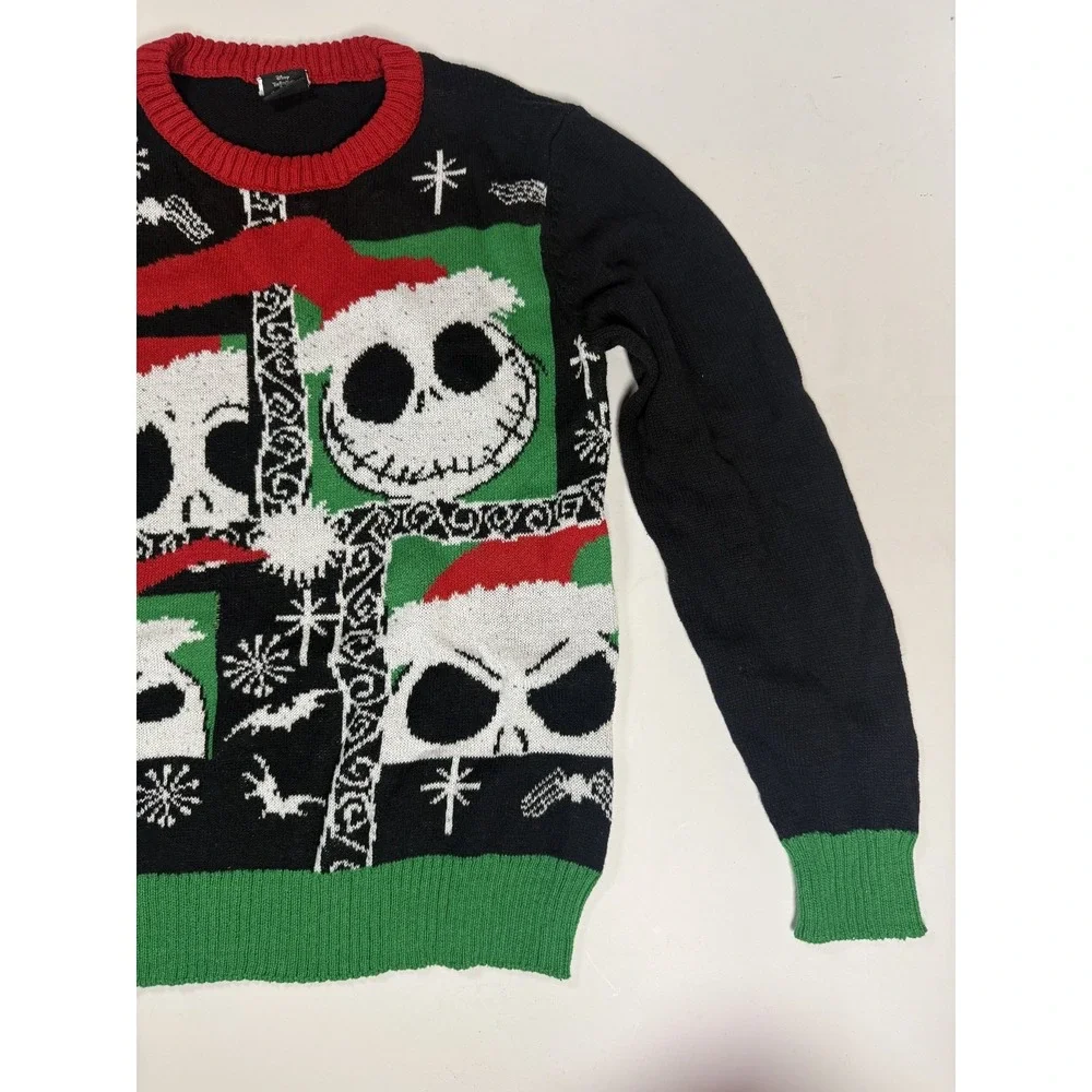 Nightmare Before Christmas Jack Skellington Christmas Sweater Youth